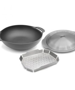 Weber Wok Gourmet System con Coperchio e Griglia