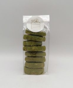 Biscotti sablè al tè matcha e cioccolato bianco – 100gr