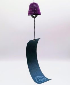 Furin giapponese Iwachu viola 4,5cm