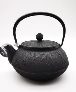 Teiera in ghisa Kaede Iwachu nera 650ml