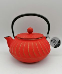 Teiera in ghisa Nami Iwachu rossa-dorata 650ml